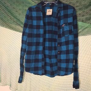 Blue flannel
